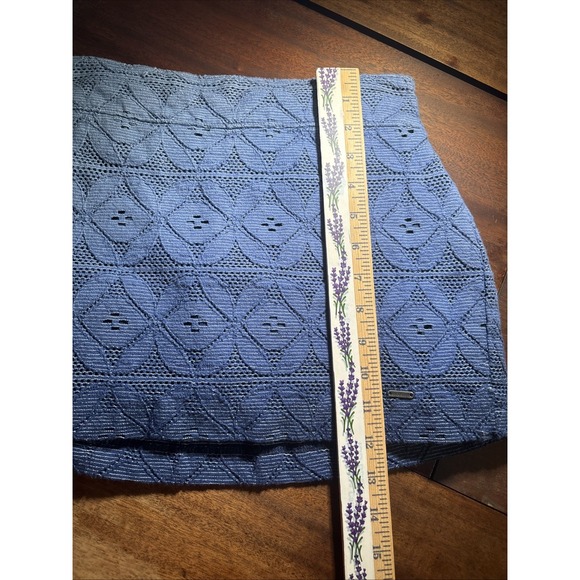 Hollister Blue Ombre Mini Skirt Size XS. - Picture 6 of 7